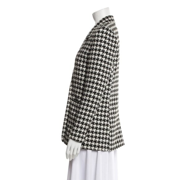 Anine Bing Black and White Houndstooth Blazer, Size XS-S - Picture 6 of 16